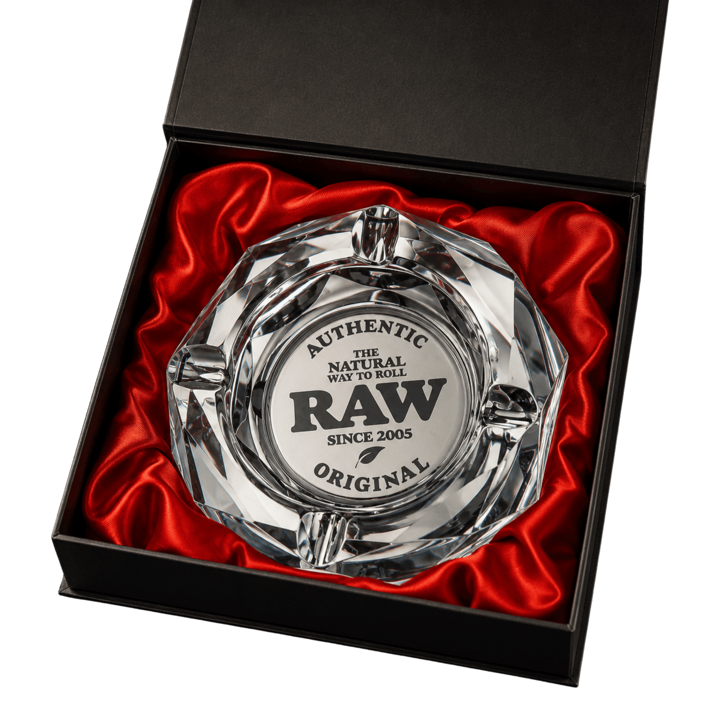 RAW Darkside Glas Aschenbecher