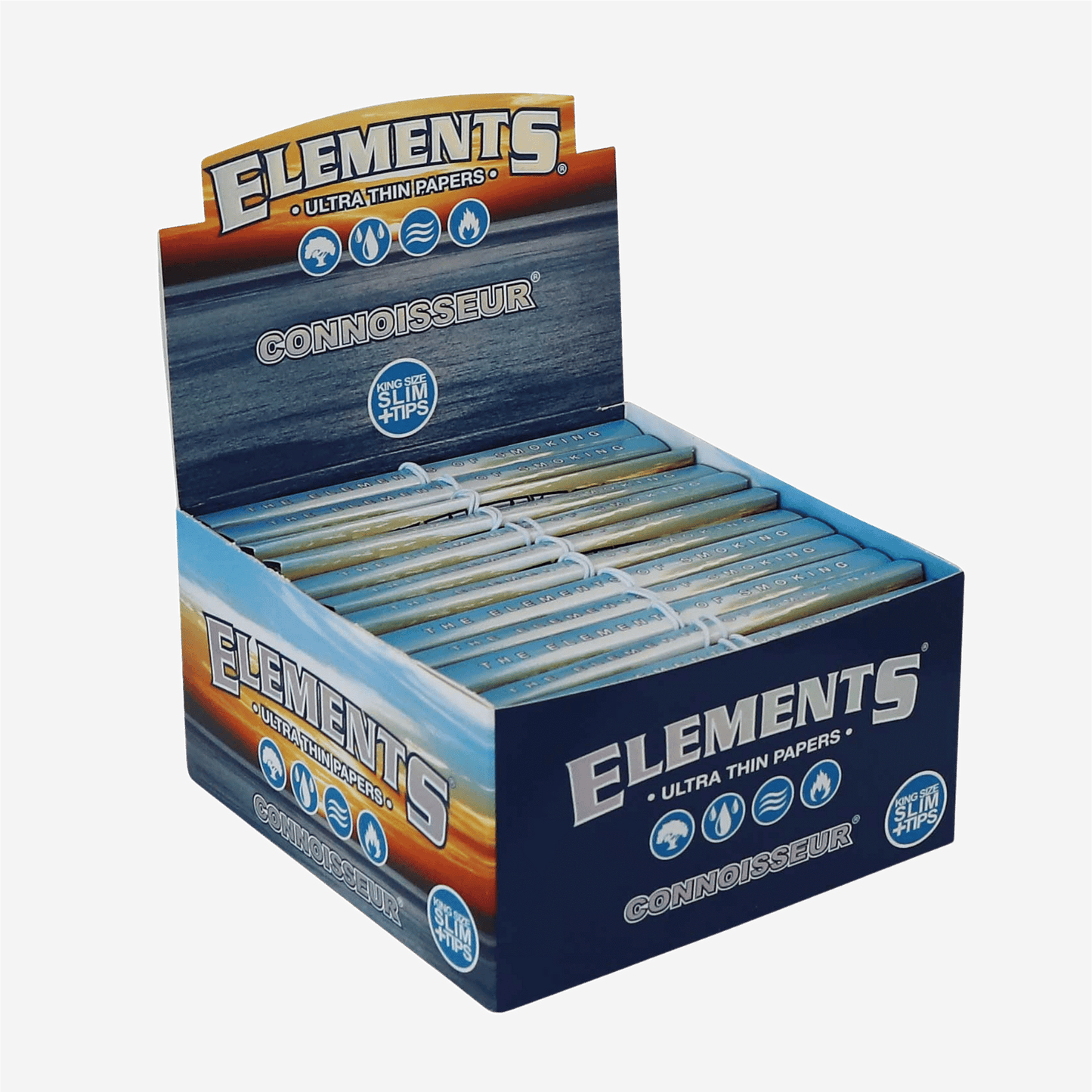 Elements Connoisseur King Size Slim + Tips