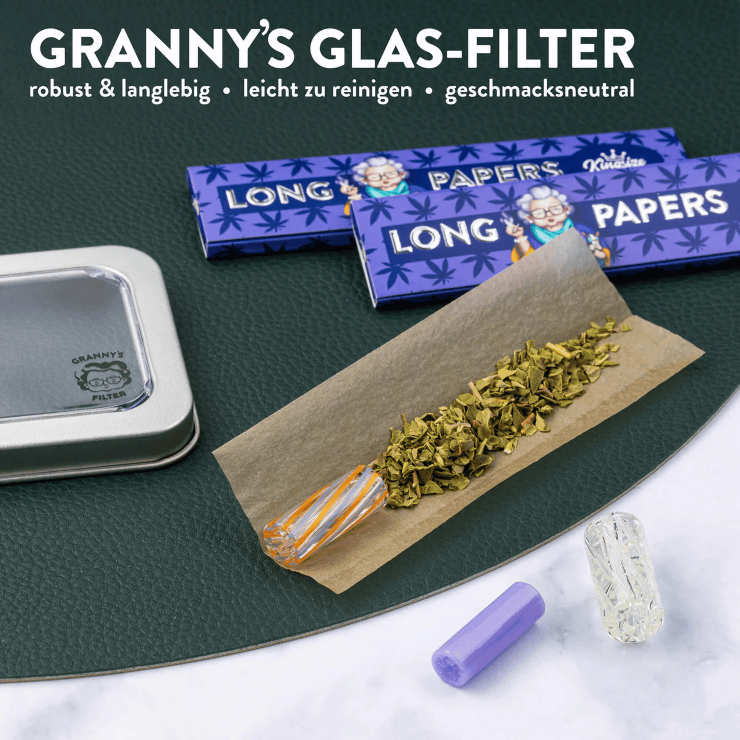 Granny's Glas Tip Filter Set - 8, 10, 12 mm