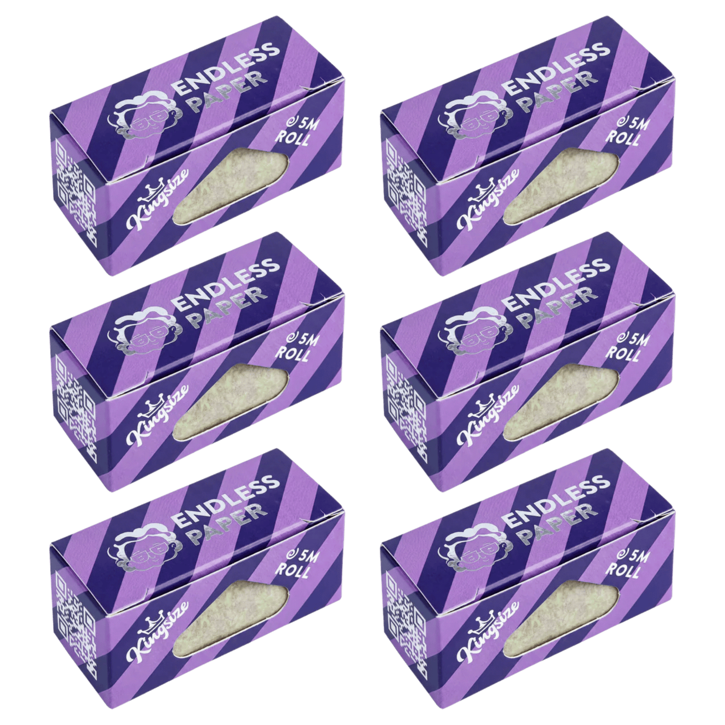 Granny's Endless Papers 5 Meter Rolle King Size (6er Pack)