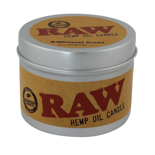 RAW Hanföl Kerze