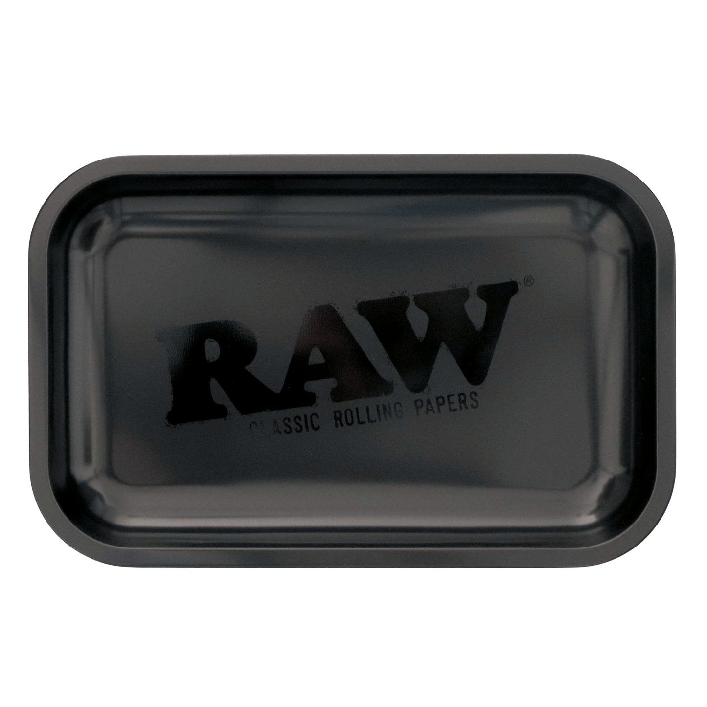RAW Metall Rolling Tray Schwarz-Matt