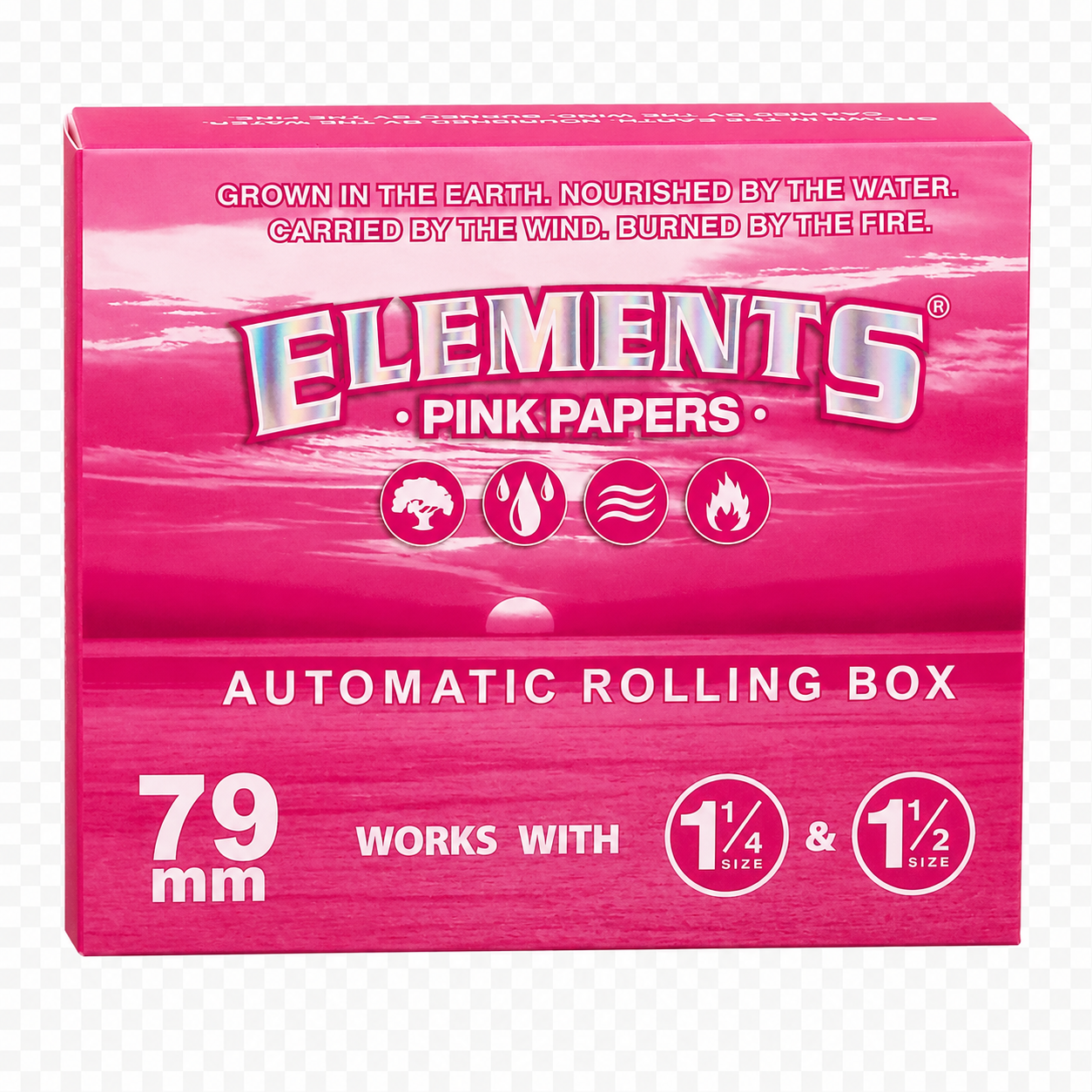 Elements Rollmaschine Pink für Anfänger - 1/4 & 1/2 Papers