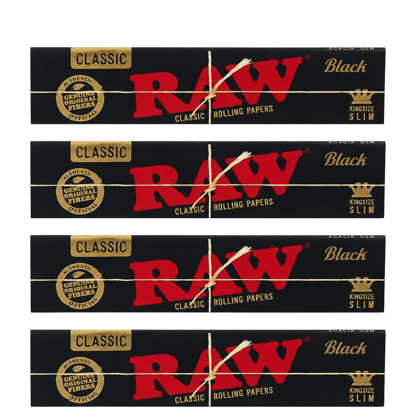 RAW Black King Size Slim