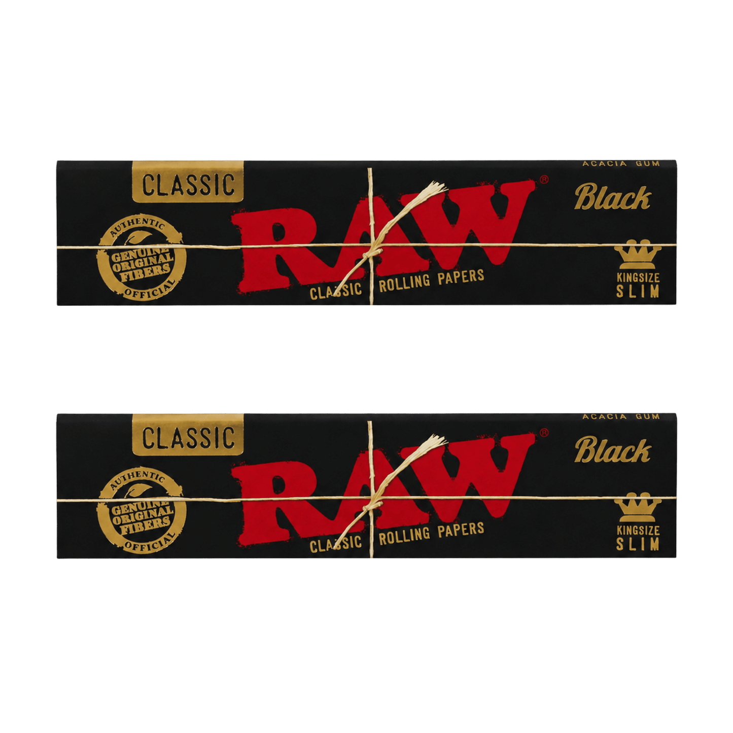 RAW Black King Size Slim