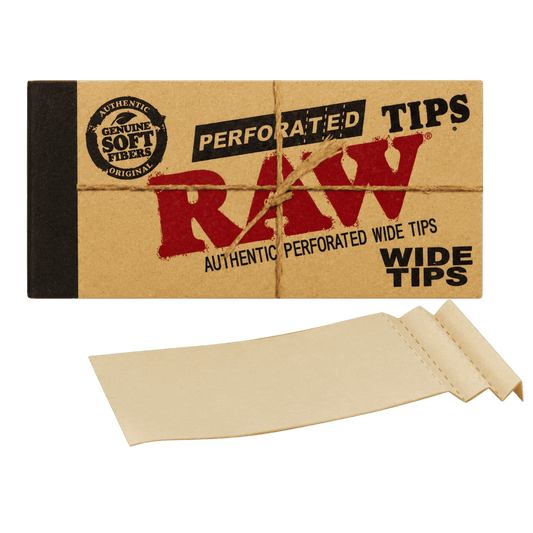 RAW Tips Wide 50 perforierte Filter