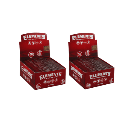 Elements Red King Size Slim (Hemp)