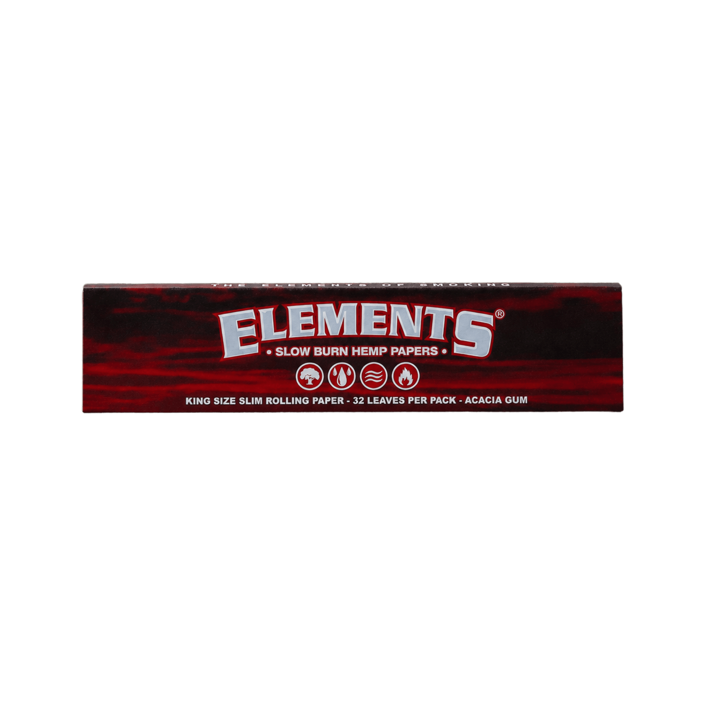 Elements Red King Size Slim (Hemp)