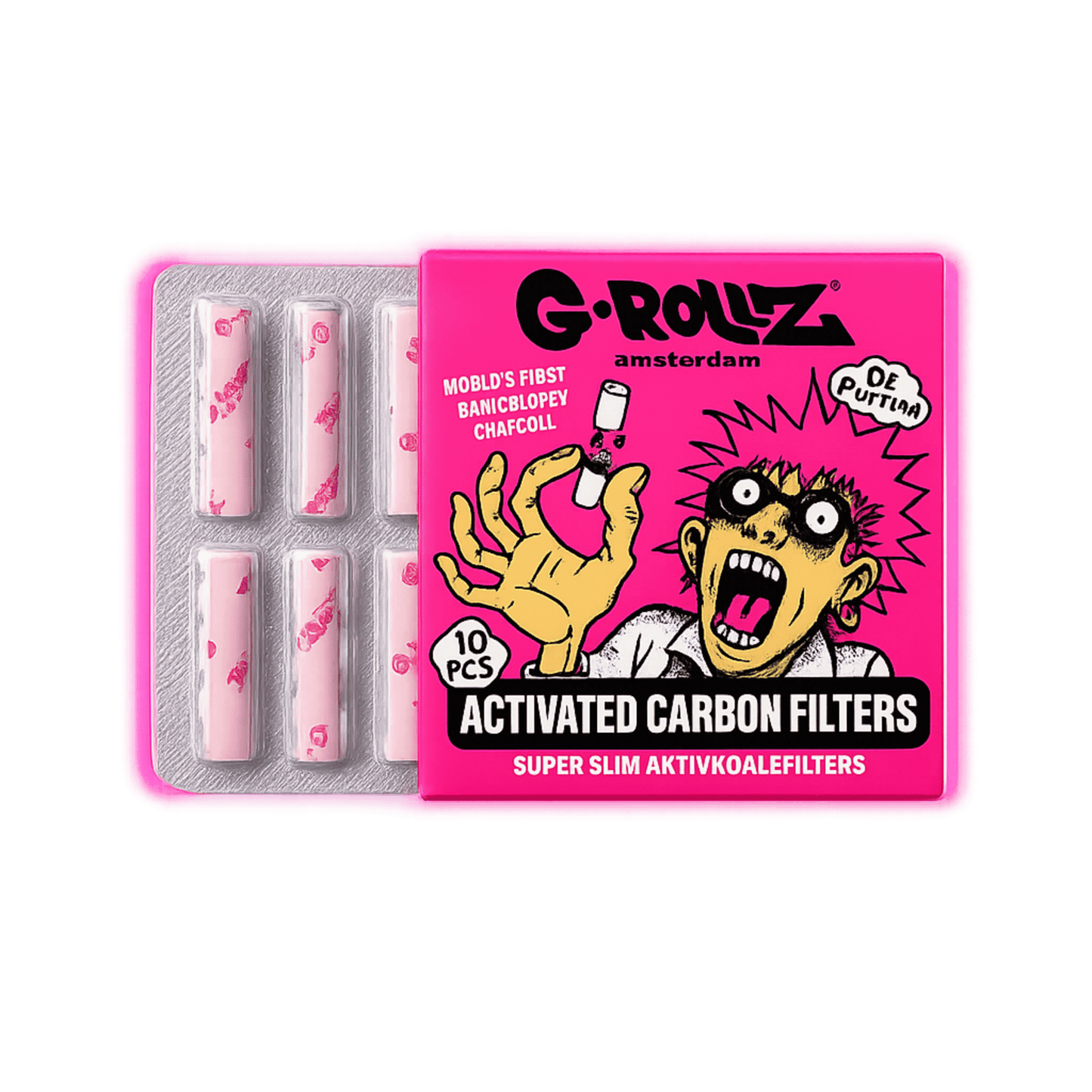 G-ROLLZ Activated Carbon Filters Ø6mm