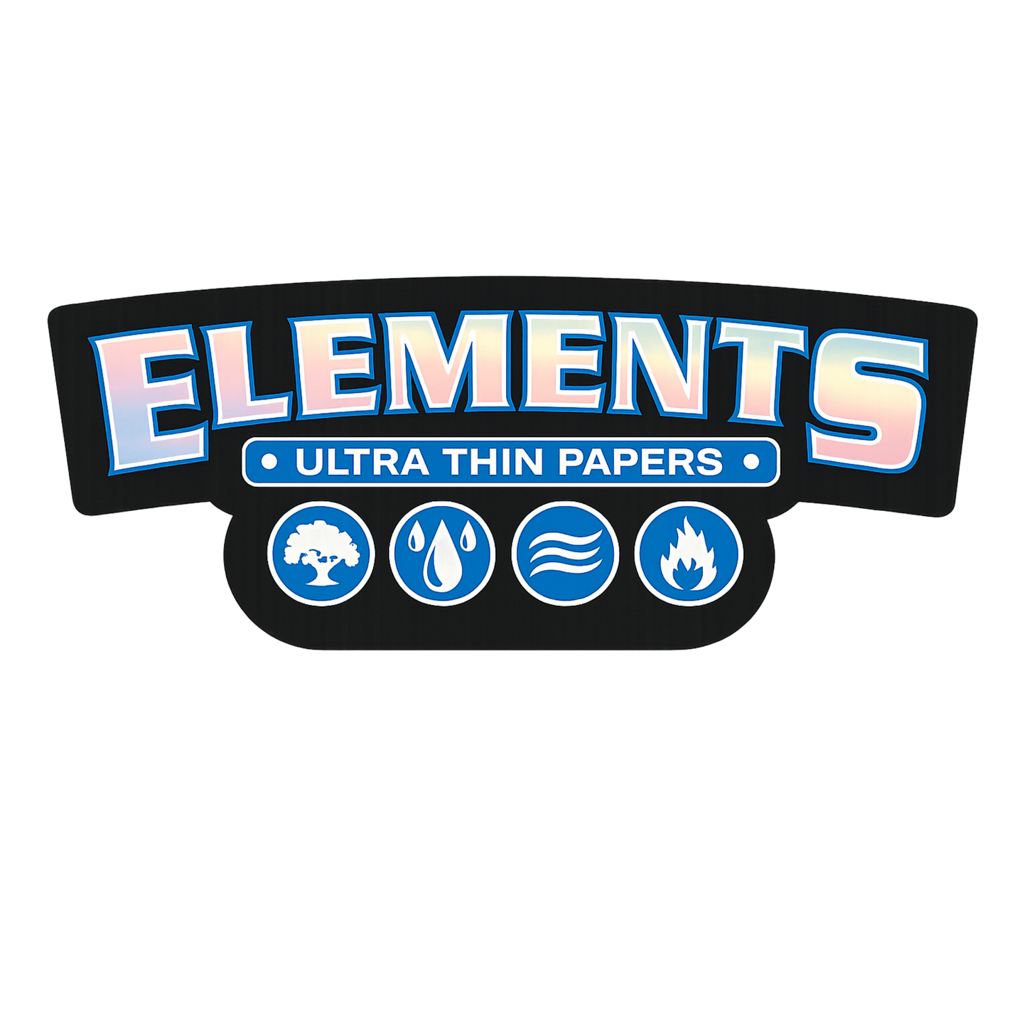 Elements beleuchtetes Schild als Deko