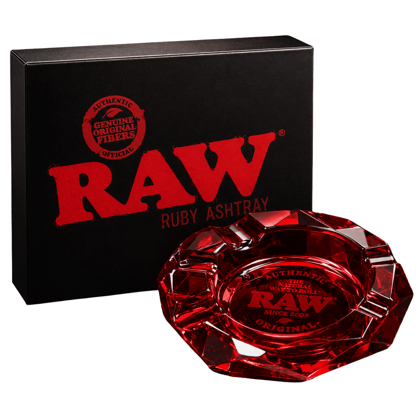 RAW Ruby-Red Aschenbecher