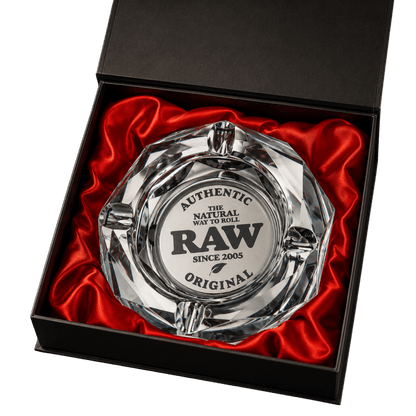 RAW Darkside Glas Aschenbecher