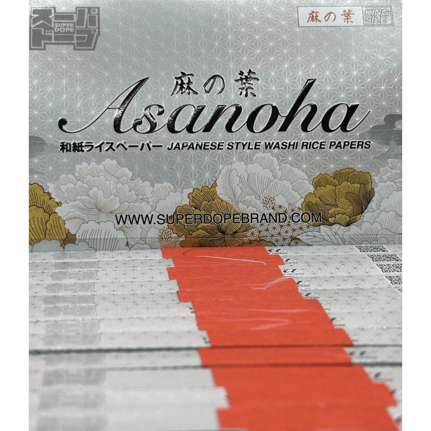 (Exklusiv) SUPERDOPE Asanoha Reis Blättchen King Size