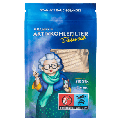Granny’s Pfeifenmundstück Aktivkohlefilter Deluxe