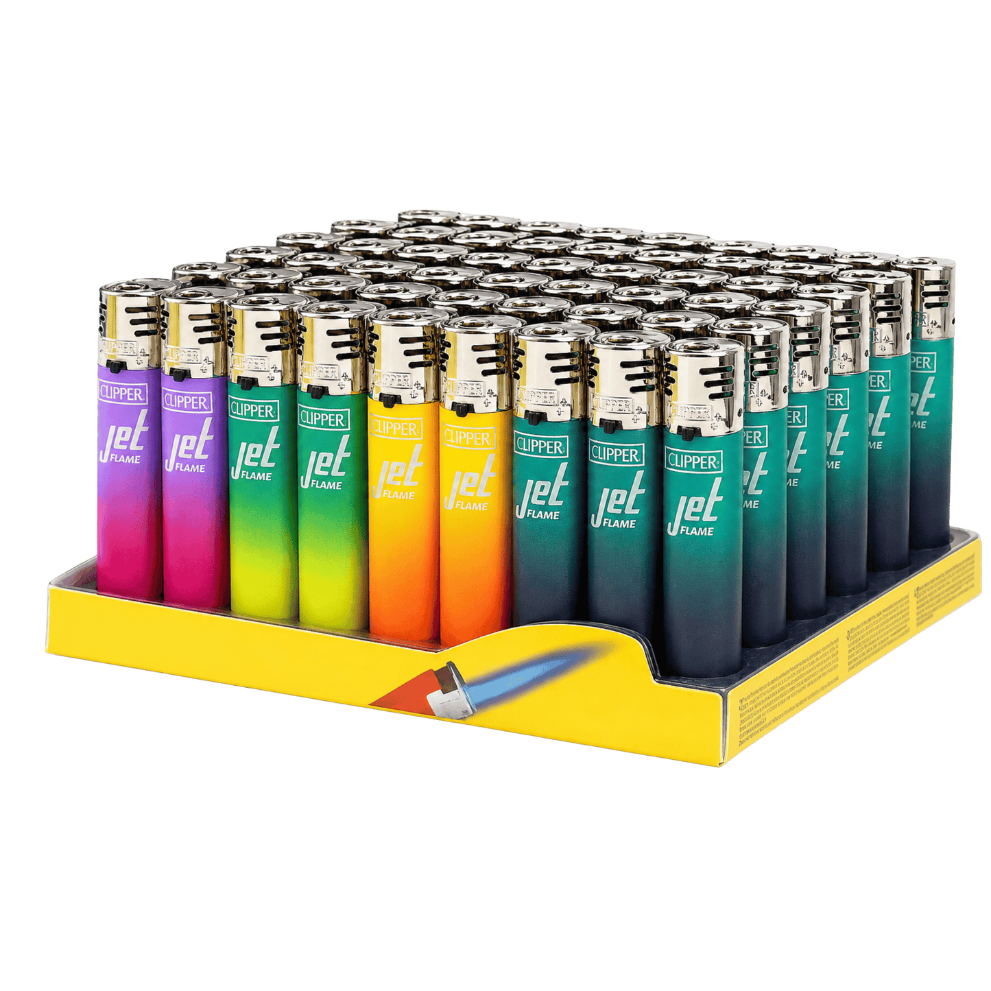 Jet Flame Clipper Metallic Gradient