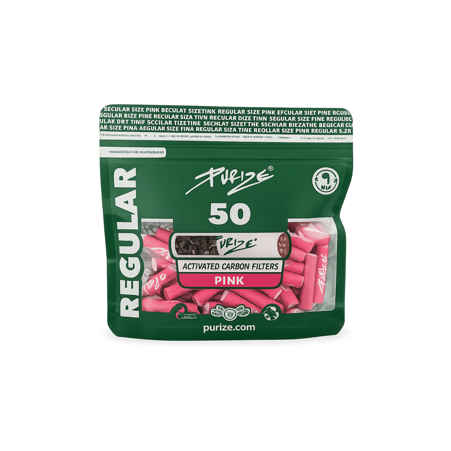 PURIZE Regular Size - Pink (50 Stück)