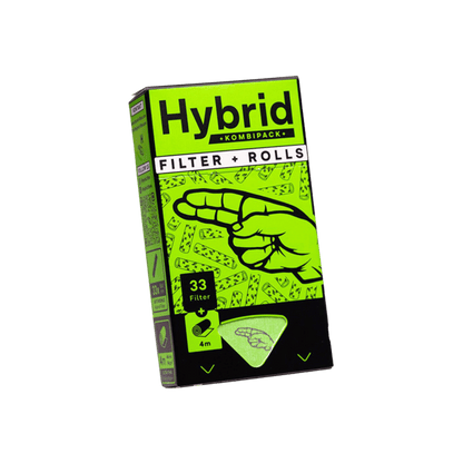 Hybrid Supreme Kombipack - Aktivkohlefilter & 4m Papers