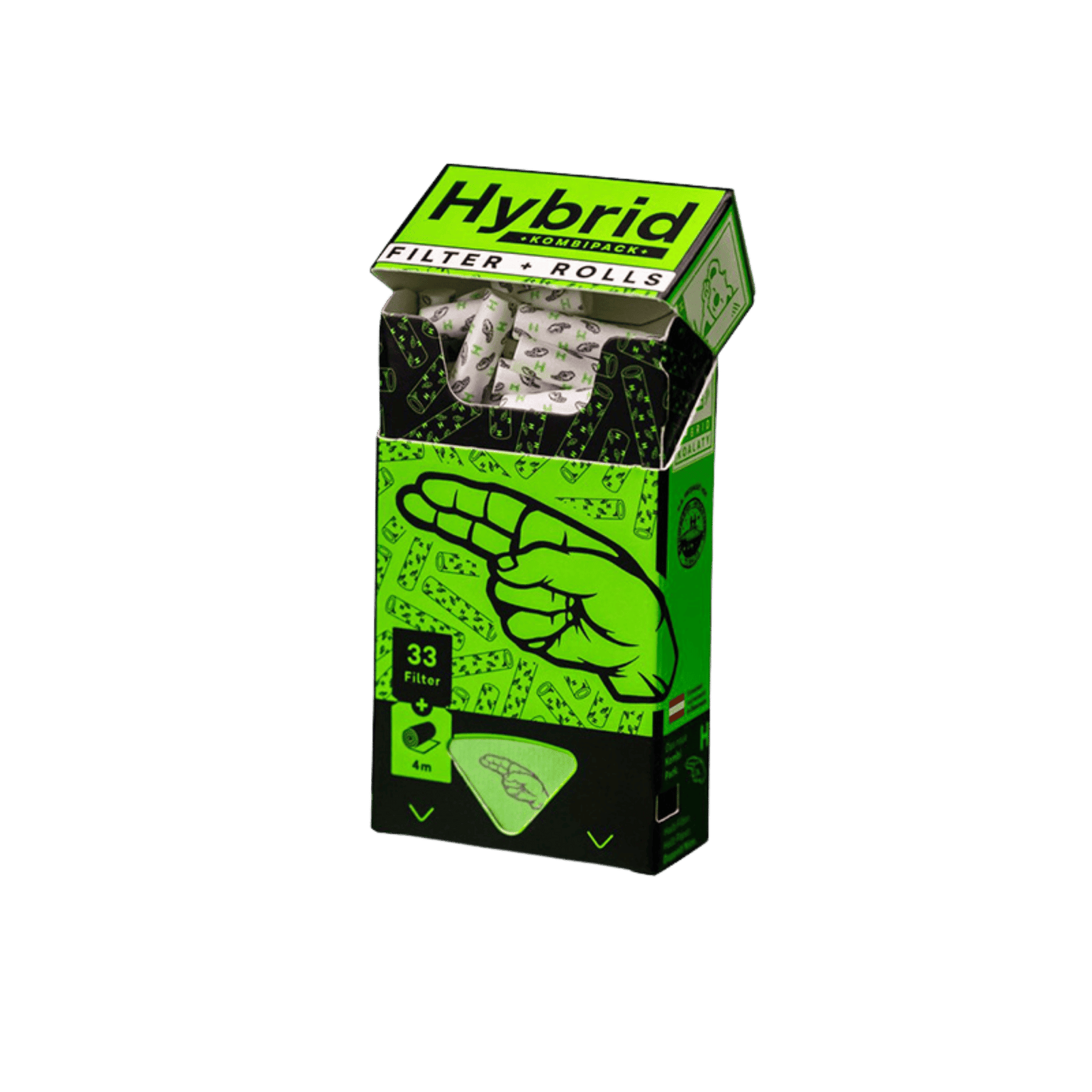 Hybrid Supreme Kombipack - Aktivkohlefilter & 4m Papers