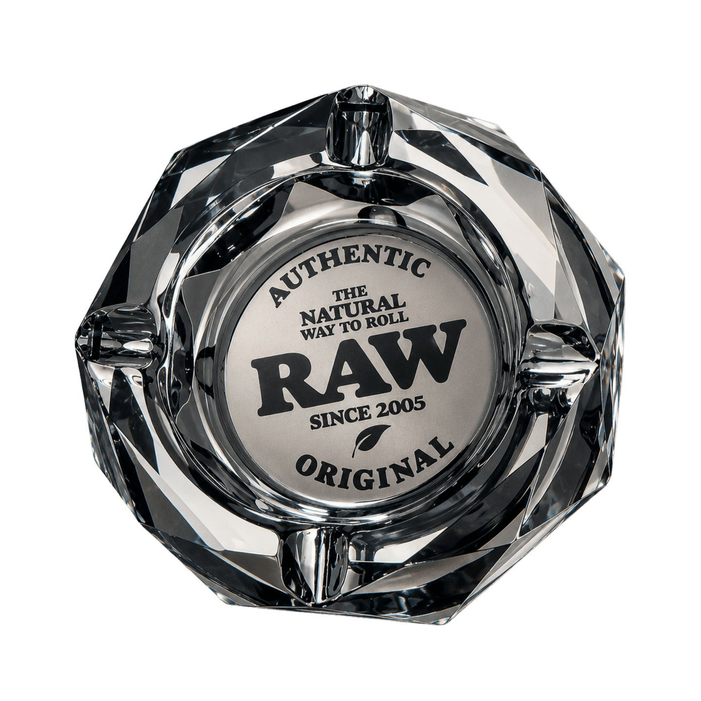 RAW Darkside Glas Aschenbecher
