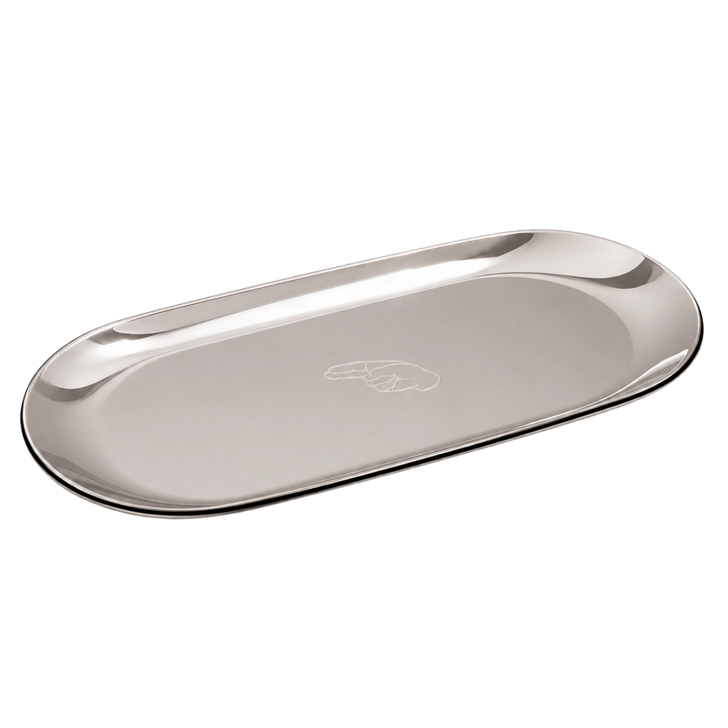 HYBRID Edelstahl Tray Silber