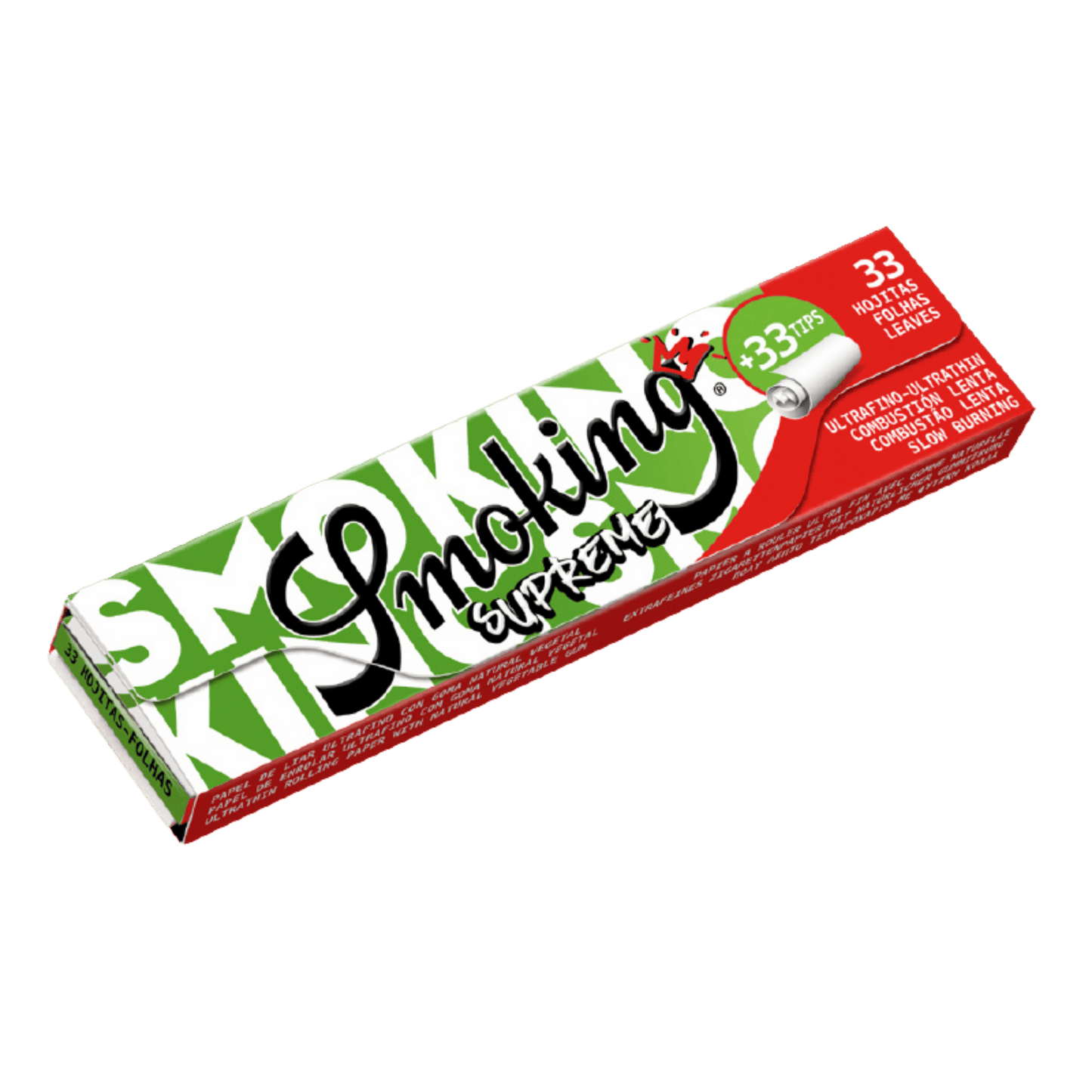 SMOKING Supreme Kingsize Slim mit breiten Tips