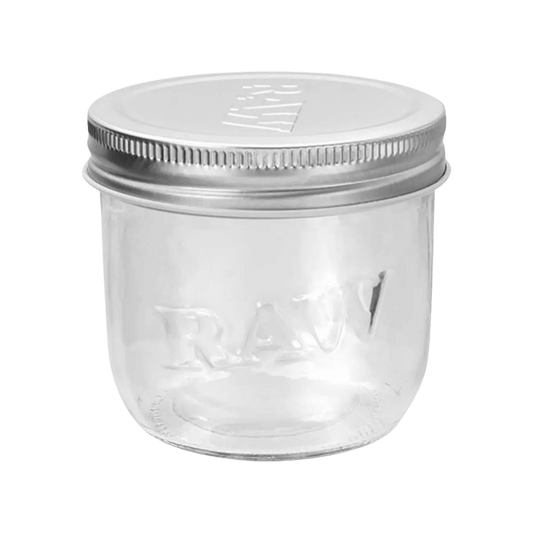 RAW Mason Jar Kapazität: 10oz (~14+ g)