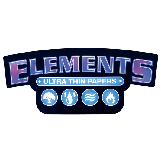 Elements beleuchtetes Schild als Deko