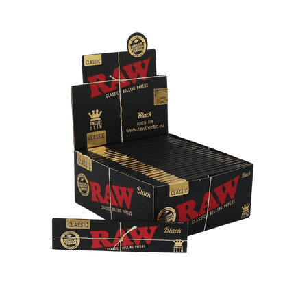 RAW Black King Size Slim
