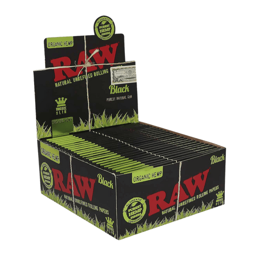 RAW Black Organic King Size Slim