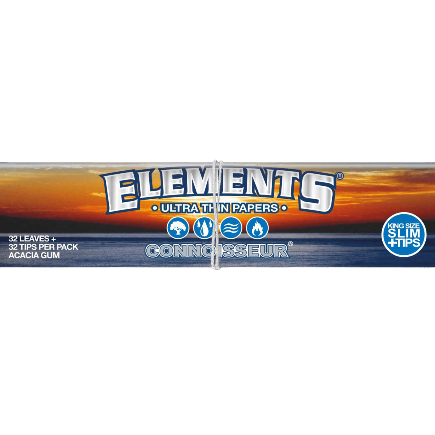 Elements Connoisseur King Size Slim + Tips