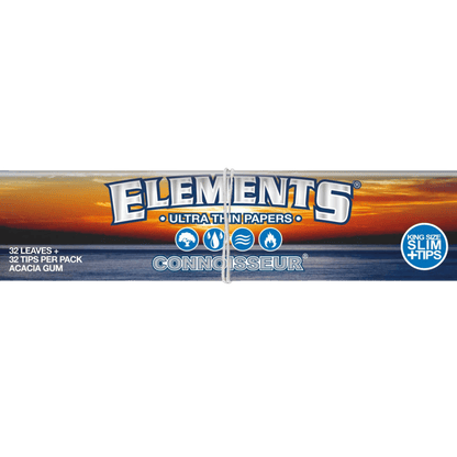 Elements Connoisseur King Size Slim + Tips