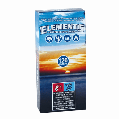 Elements Super Slim Filter 126 Tips / Packung