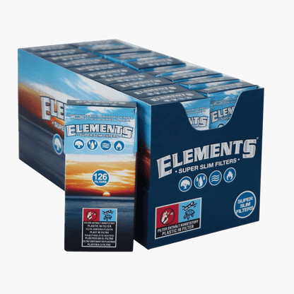Elements Super Slim Filter 126 Tips / Packung