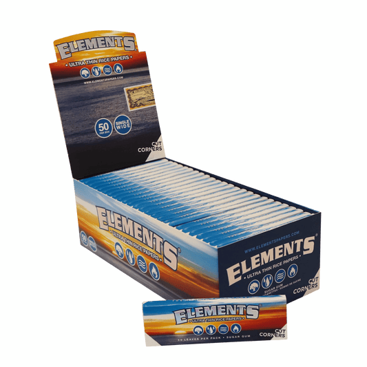 Elements Cut Corners - "Anfängerblättchen" Single Wide (70mm) - Klein