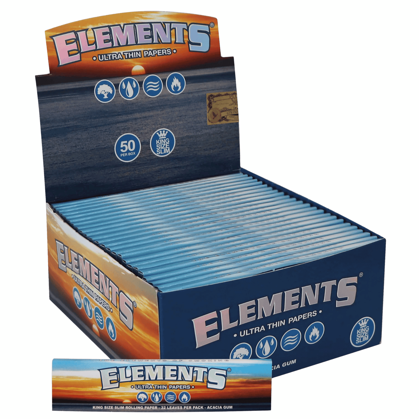 Elements King Size Slim Ultra Dünn