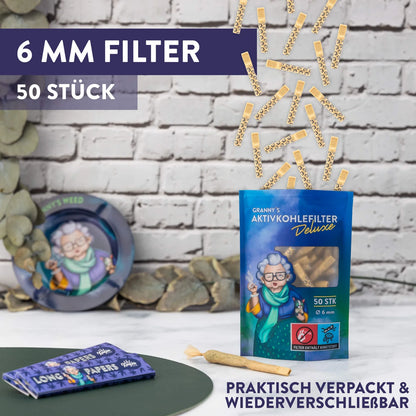 Granny’s Pfeifenmundstück Aktivkohlefilter Deluxe