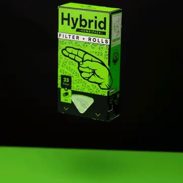 Hybrid Supreme Kombipack - Aktivkohlefilter & 4m Papers