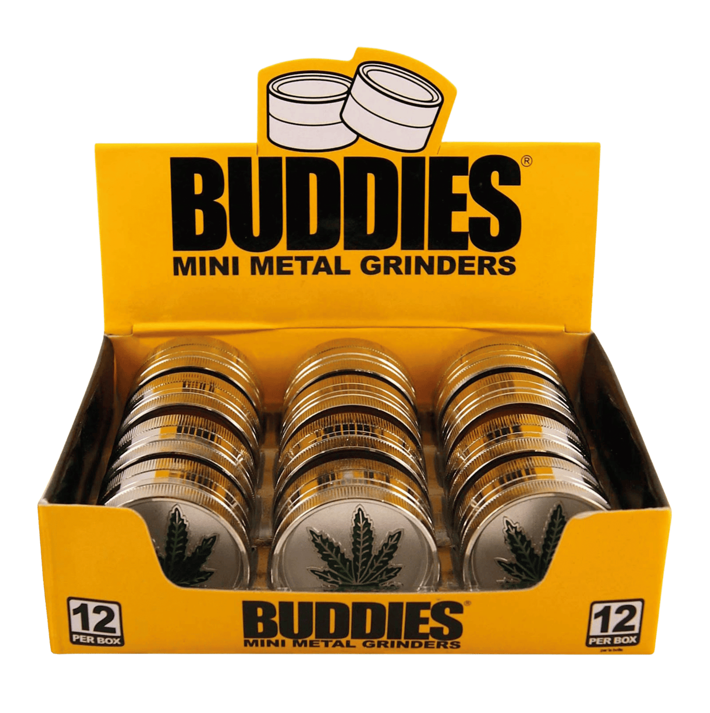 Buddies Metal Mini Grinder (Kein Alu)