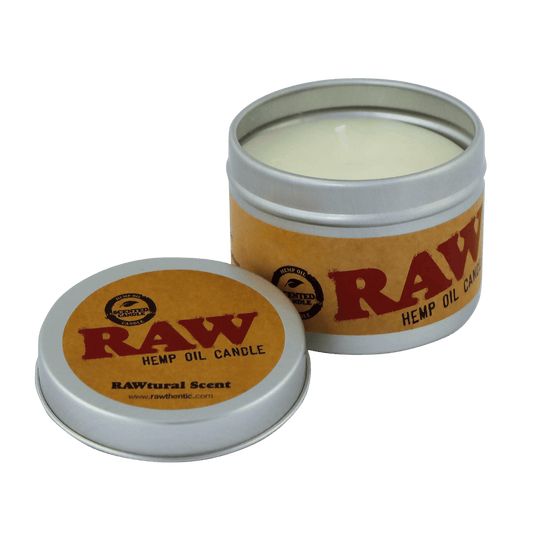 RAW Hanföl Kerze
