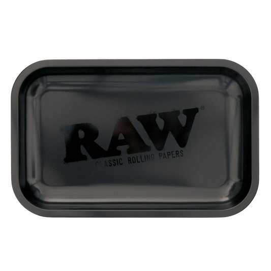 RAW Metall Rolling Tray Schwarz-Matt