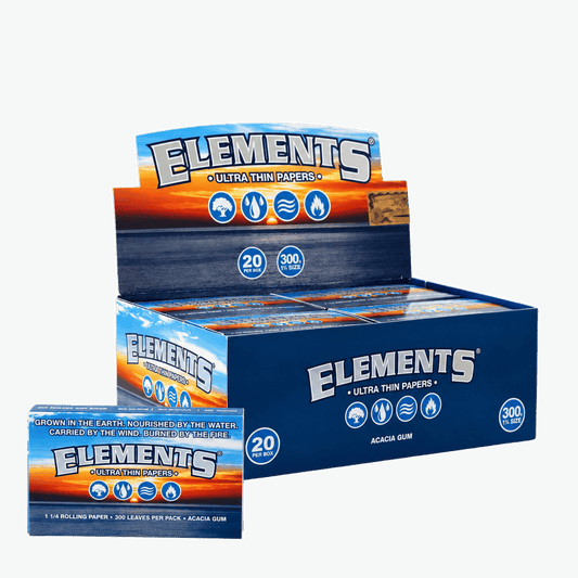 Elements 1 1/4 Papes 300 Stück / Verpackung (Ohne Falte)