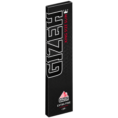 GIZEH BLACK King Size Slim